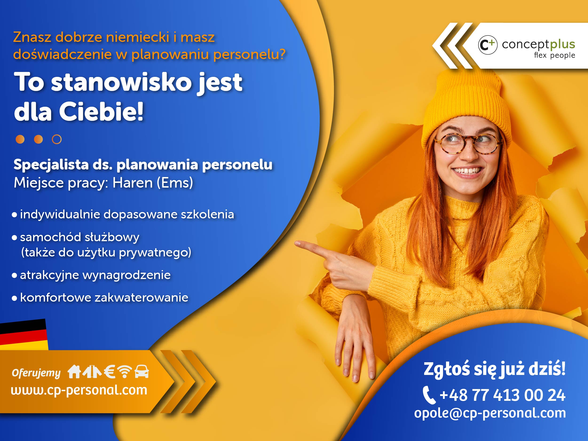 praca Pracownik (k/m) recepcji w biurze rachunkowym z j. niemieckim 